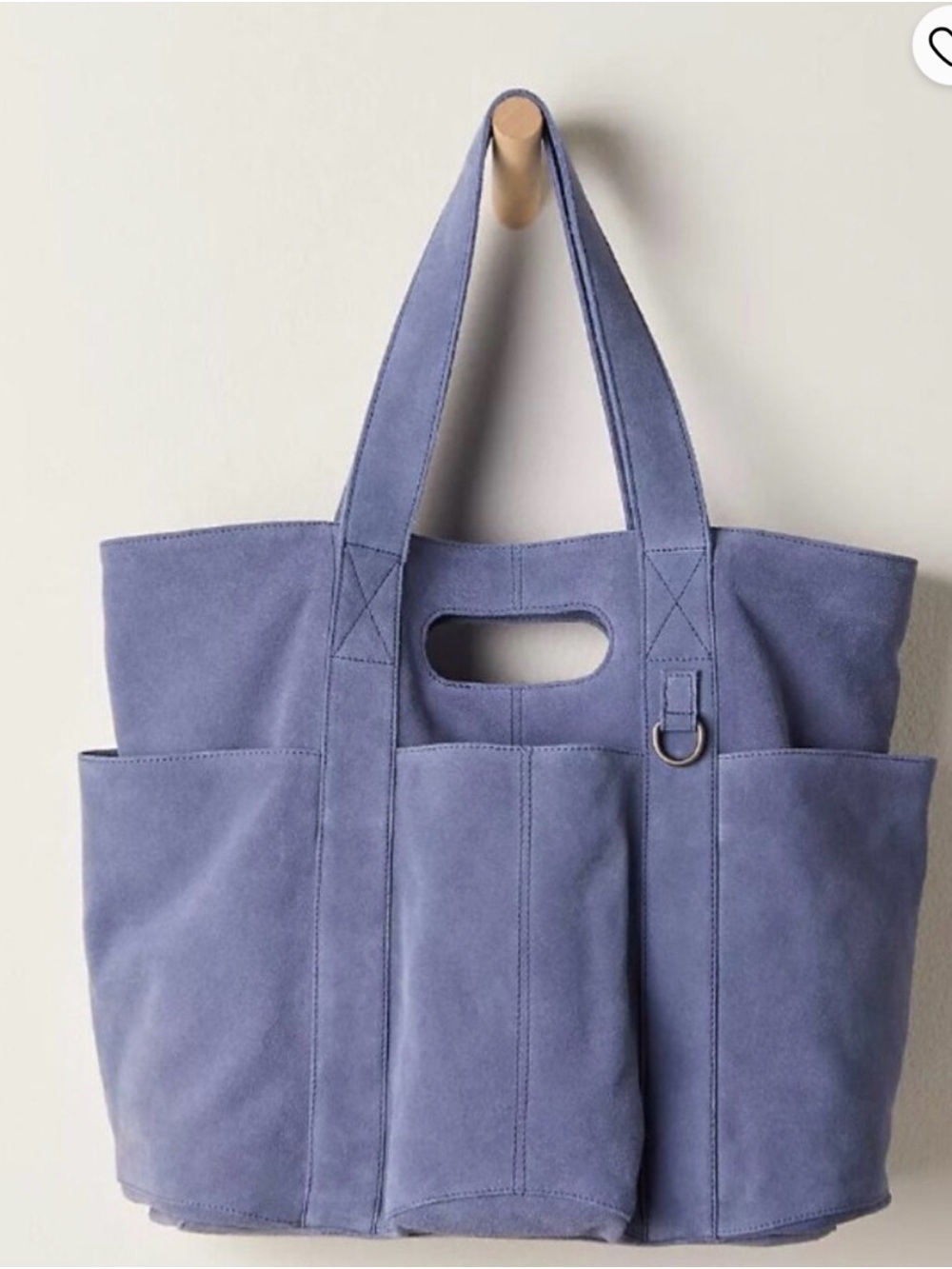 Free People Suede Caravan Tote